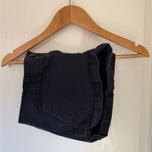 Abercrombie & Fitch Navy Rolled hem Shorts 24